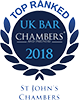 Top Ranked UK Bar Chambers 2018