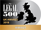 Legal 500 Uk Awards 2018 Winner